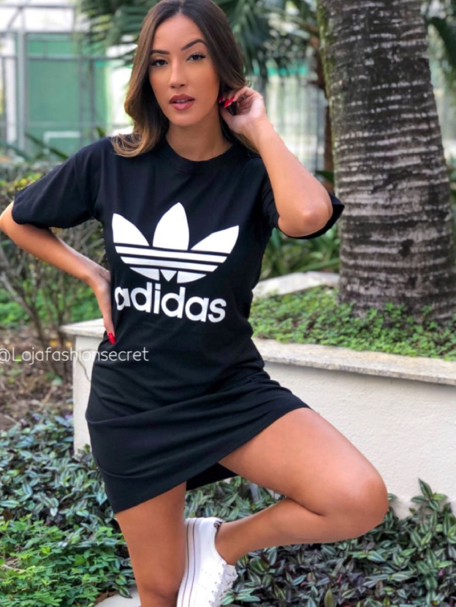 camisetao feminino adidas