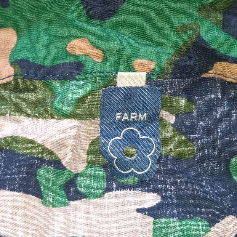 Vestido farm hot sale camuflado