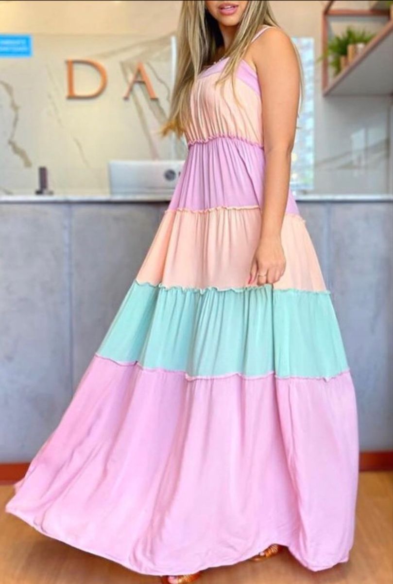 Vestido Candy Frunce Costura Cintura Jacquard Punto main image 0