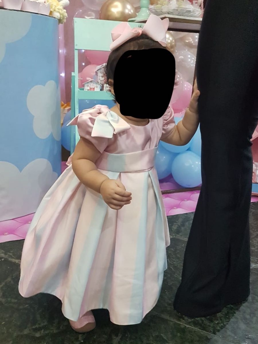 vestido candy color infantil