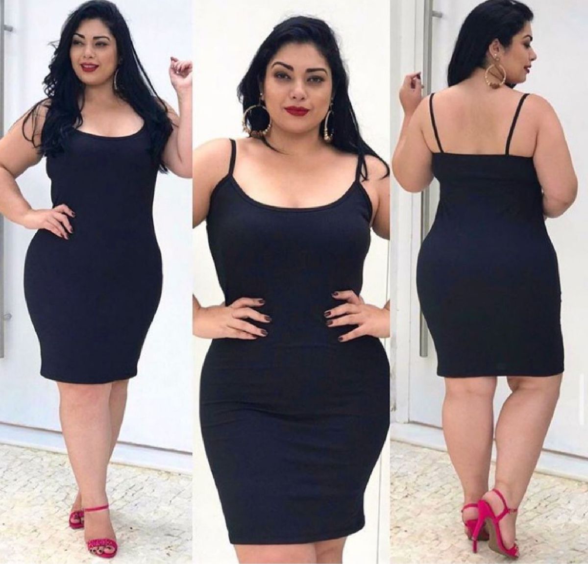 vestido canelado de alça