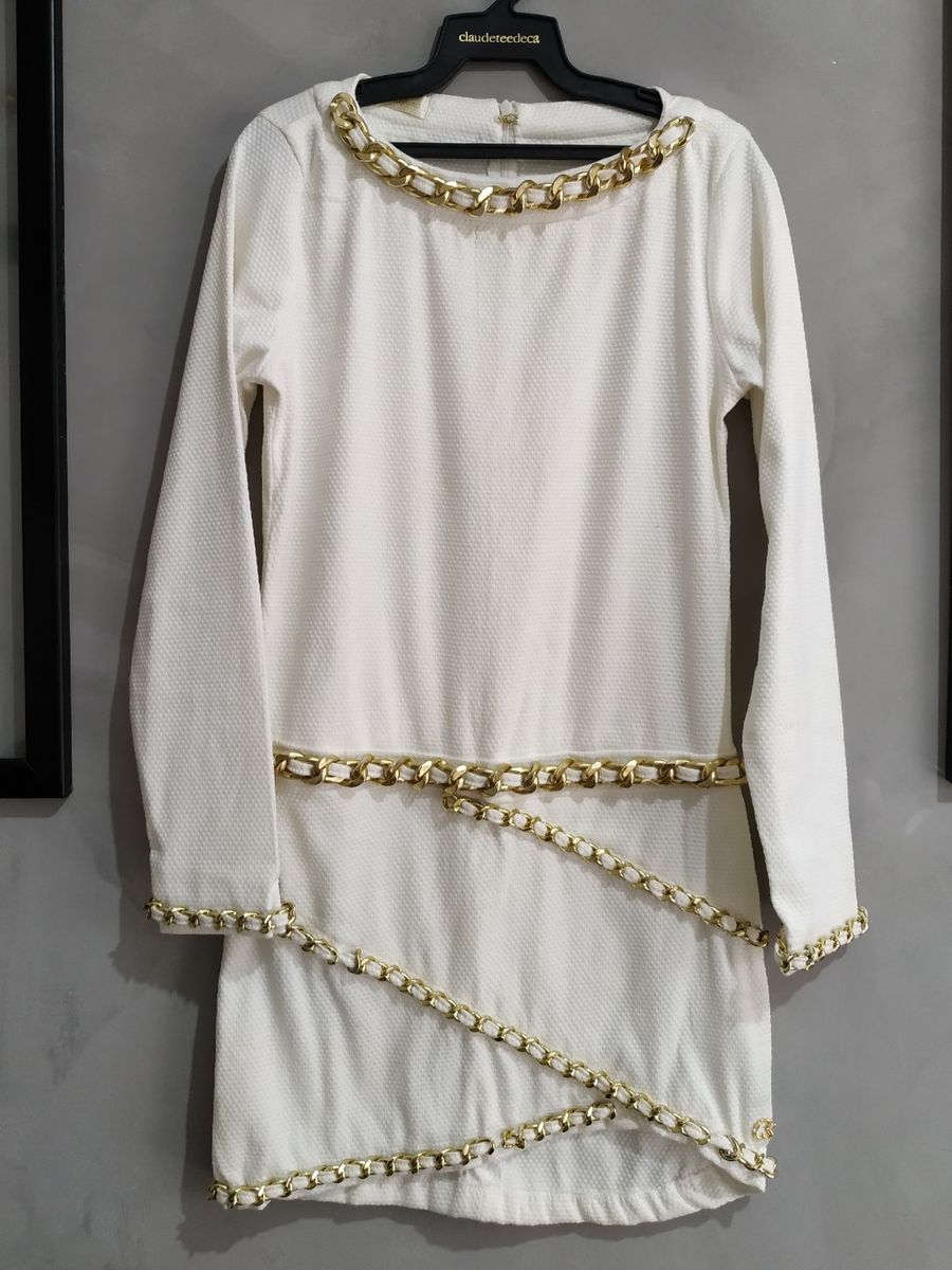 vestido branco carmen steffens
