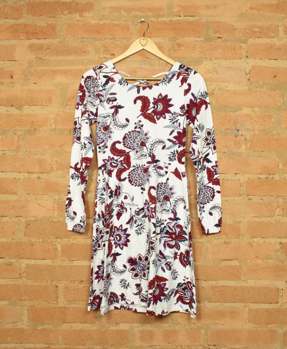 vestido casual hering novo - vestidos hering