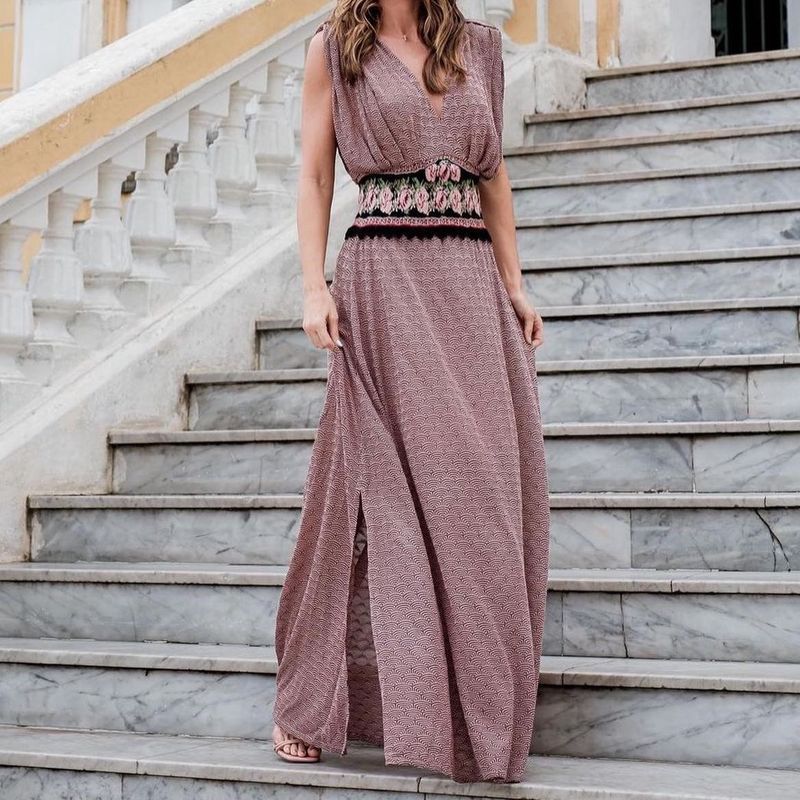 chinese dress ladies Emanuelly Dress - Cecilia Prado