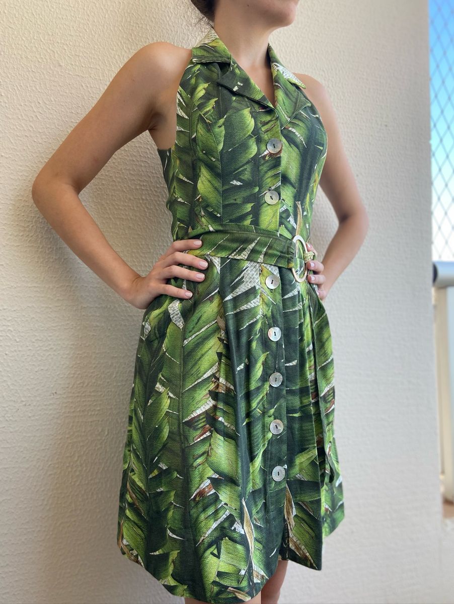 Vestido Cholet Estampa Exclusiva Cholet Usado 74115825 enjoei