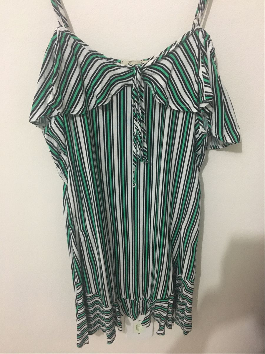 vestido listrado leader