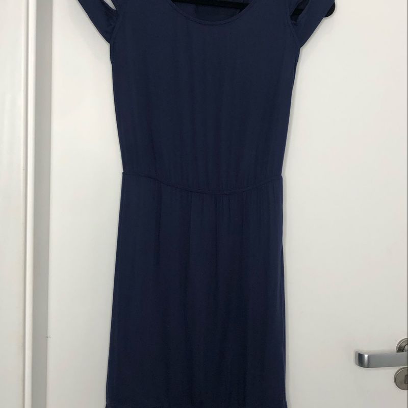 Vestido colcci 2024 azul marinho