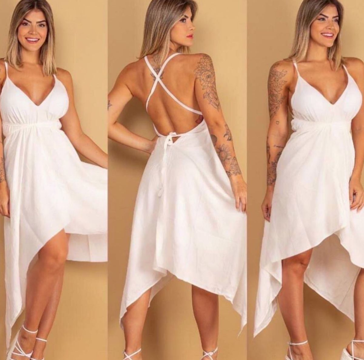 vestido varias formas de amarrar