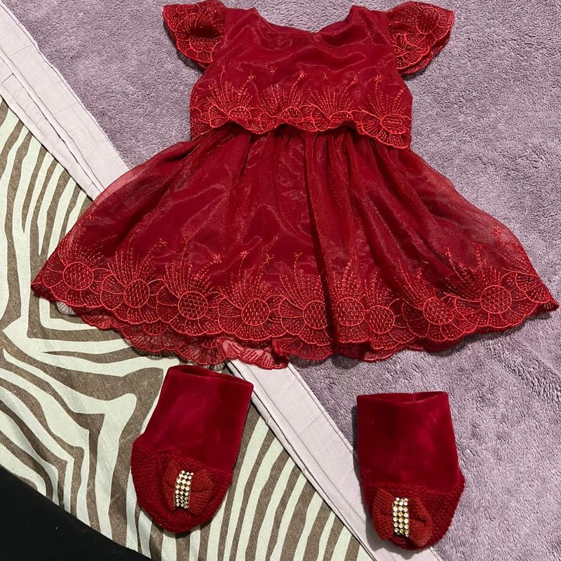 Vestido com sapatinho cheap
