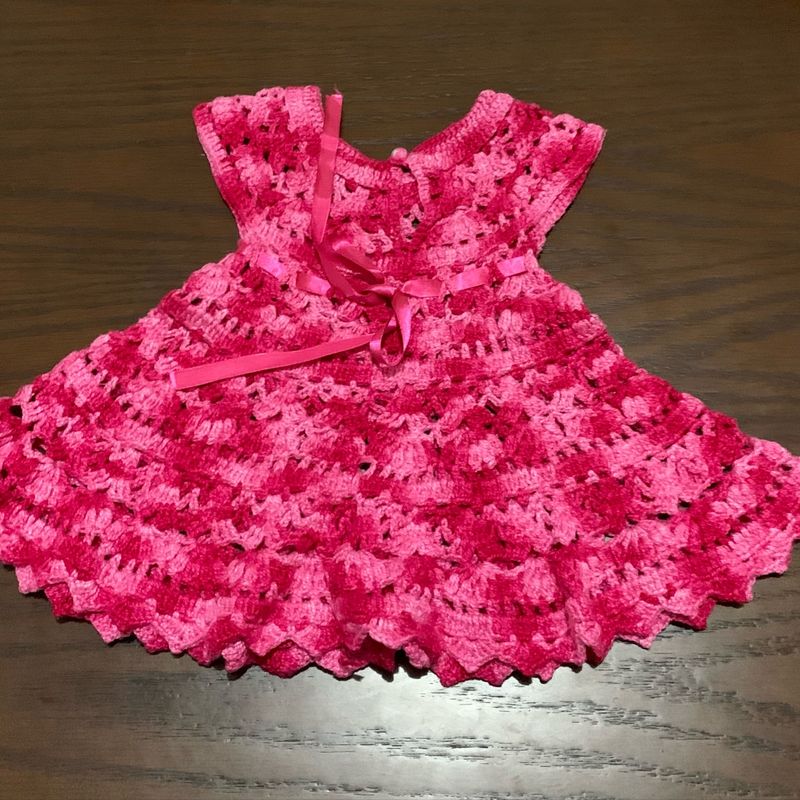 Vestido para bebê hot sale de 4 meses