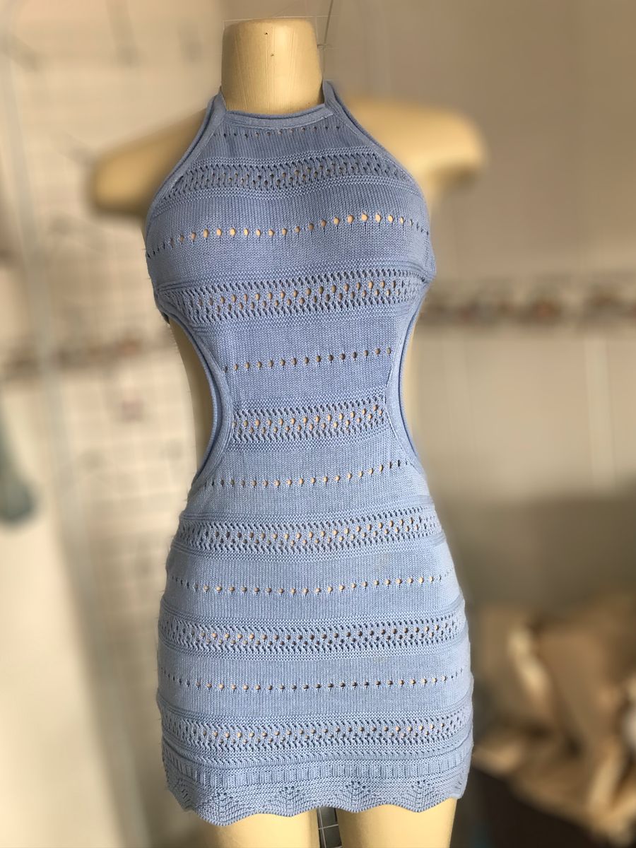 Vestido em crochê - passo a passo 