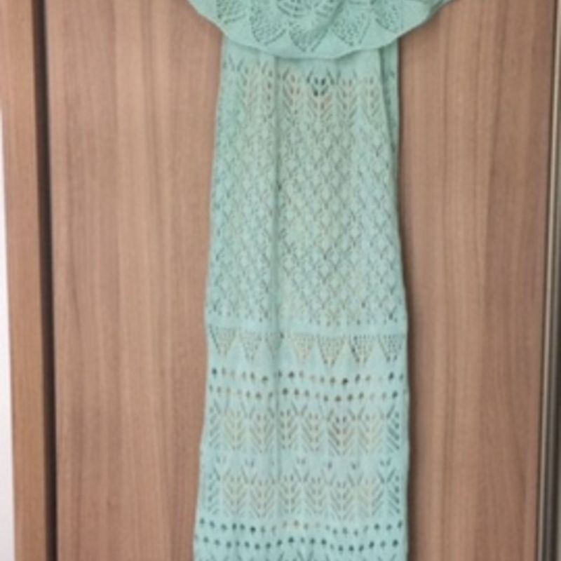 Vestido de croche ombro best sale a ombro