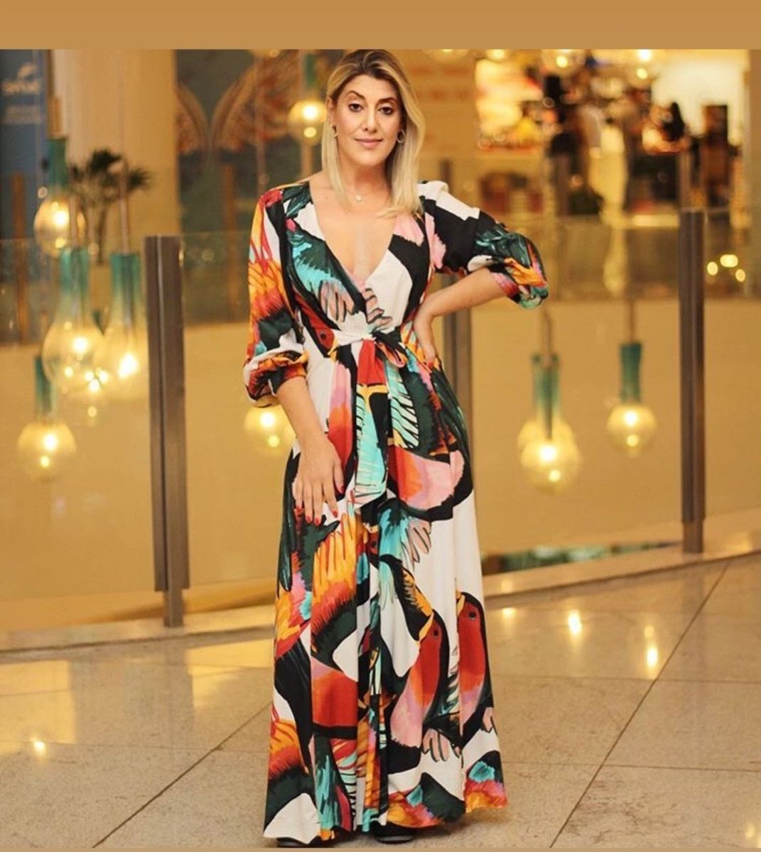 vestido tucanos farm