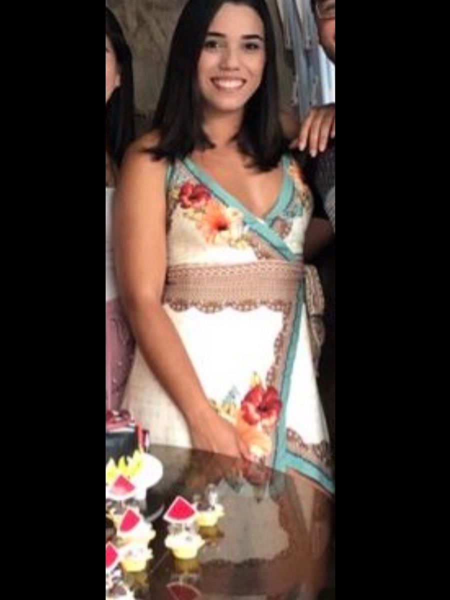 vestido lenco cha de hibisco