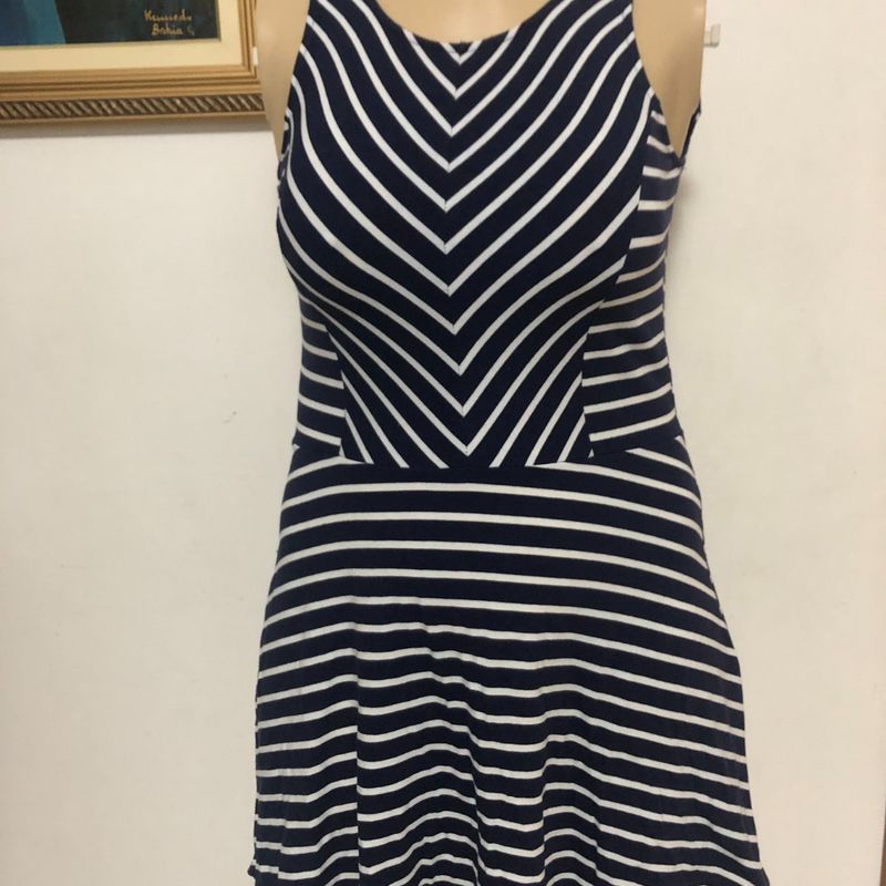 Vestido Curto Ajustado, Vestido Feminino Renner - Blue Steel Usado  85209491