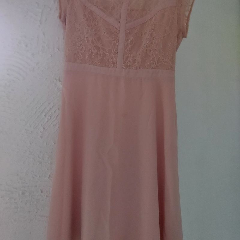 Vestido cor best sale pastel curto