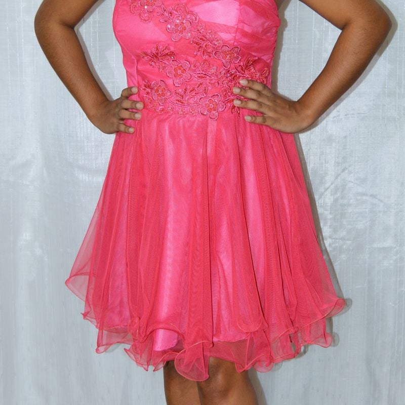 Vestido neon hot sale debutante