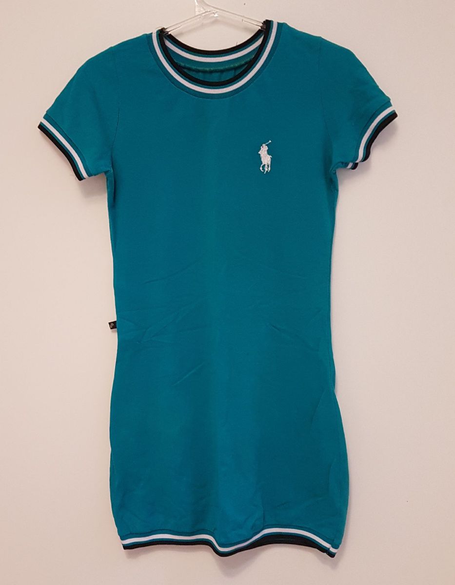 vestido estilo camisa polo