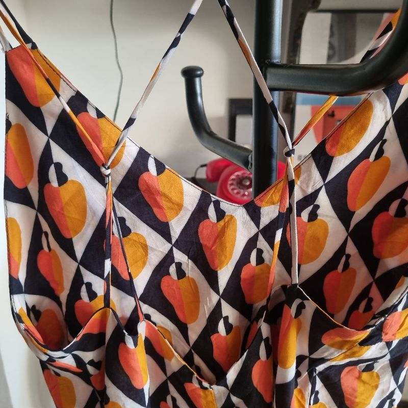 Vestido Curto Cajuada Vestido Cajuada Das Sete Encruzilhadas - Main Image