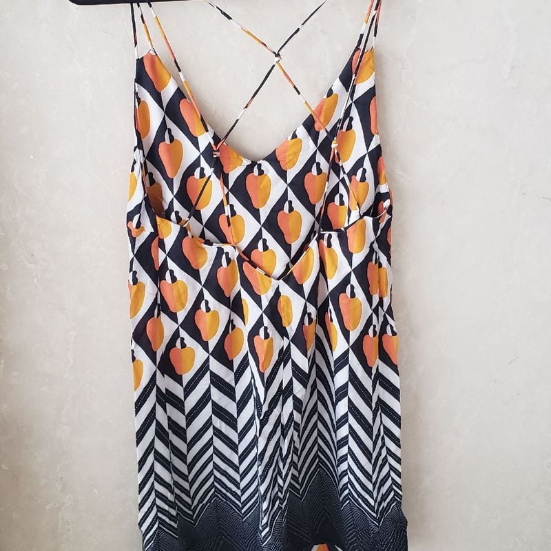 Vestido Curto Farm Cajuada Vestido Feminino Farm Usado 65028108