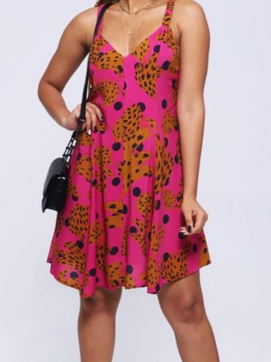 vestido curto carolita farm