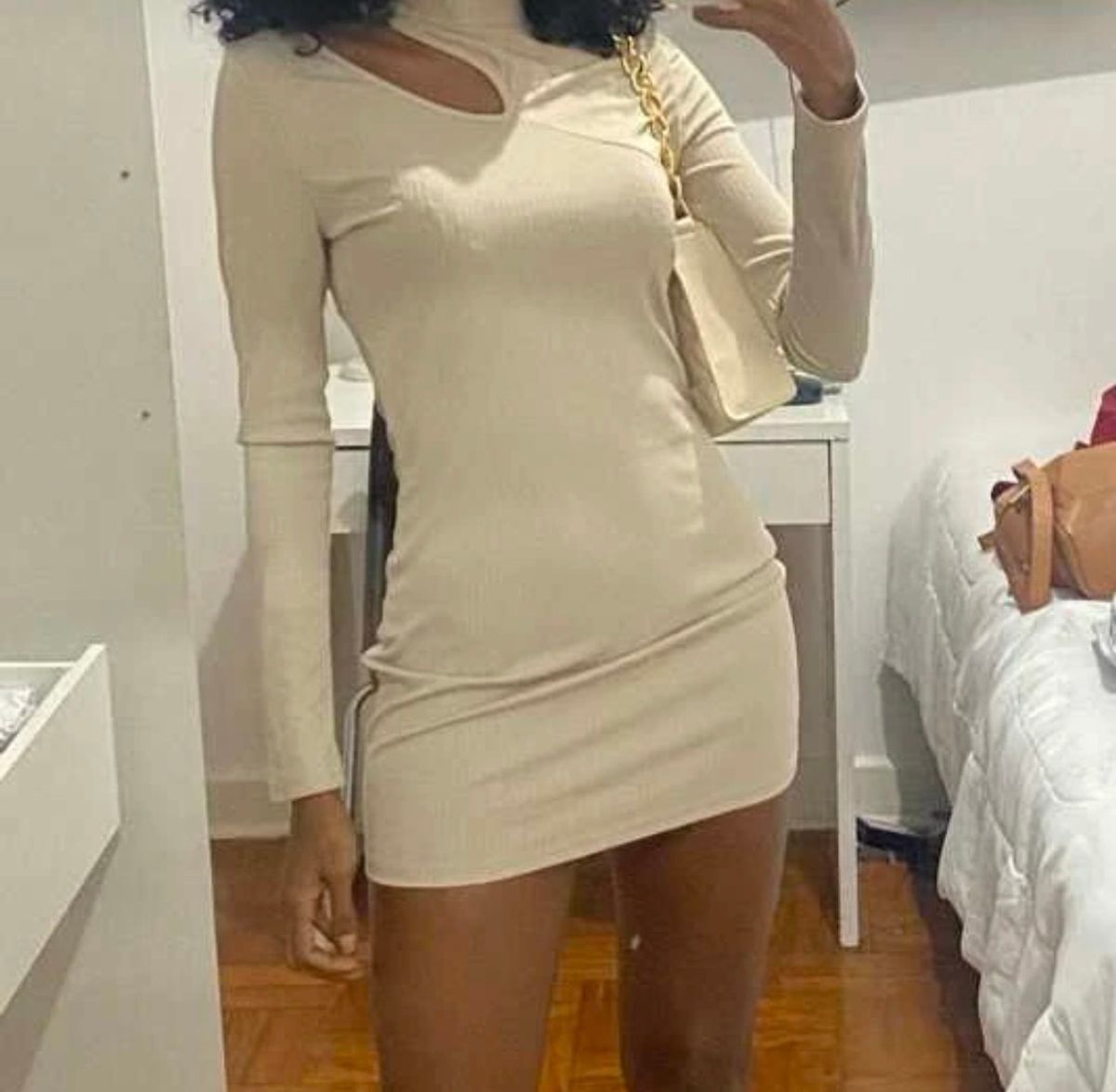 Vestidos curtos simples de malha cheap