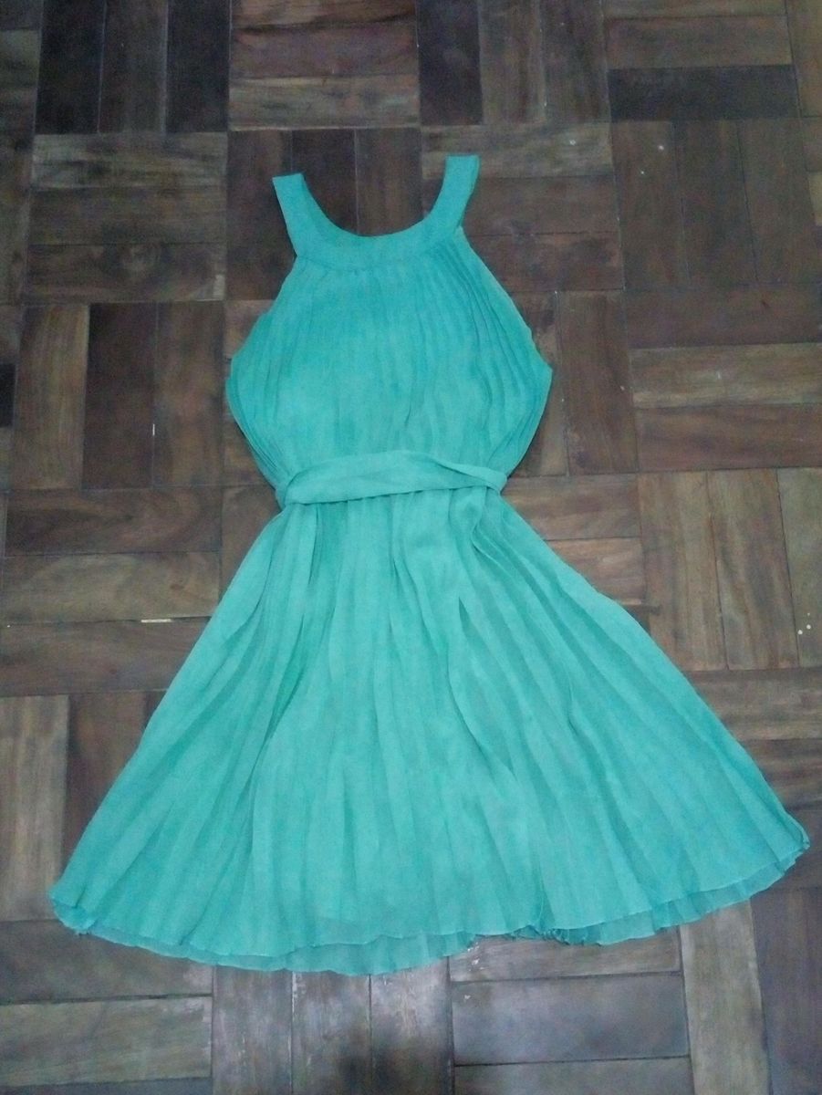 vestido curto tiffany