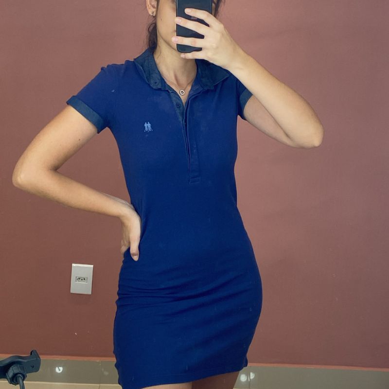 Vestido polo hot sale wear feminino