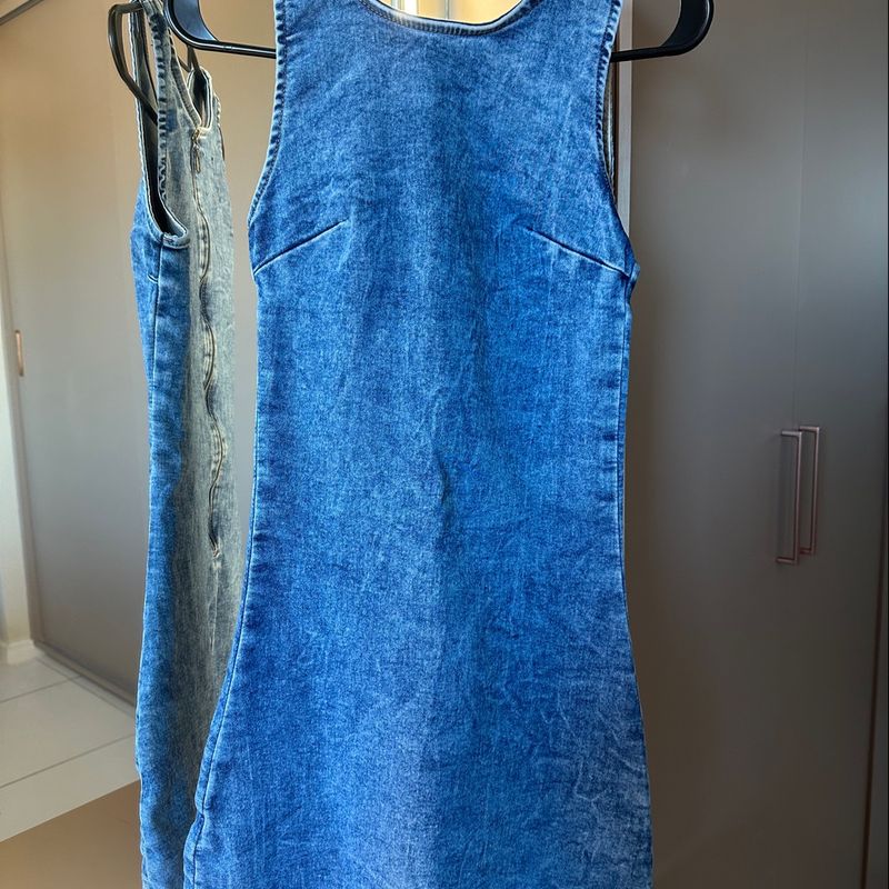 Vestido jeans best sale na renner