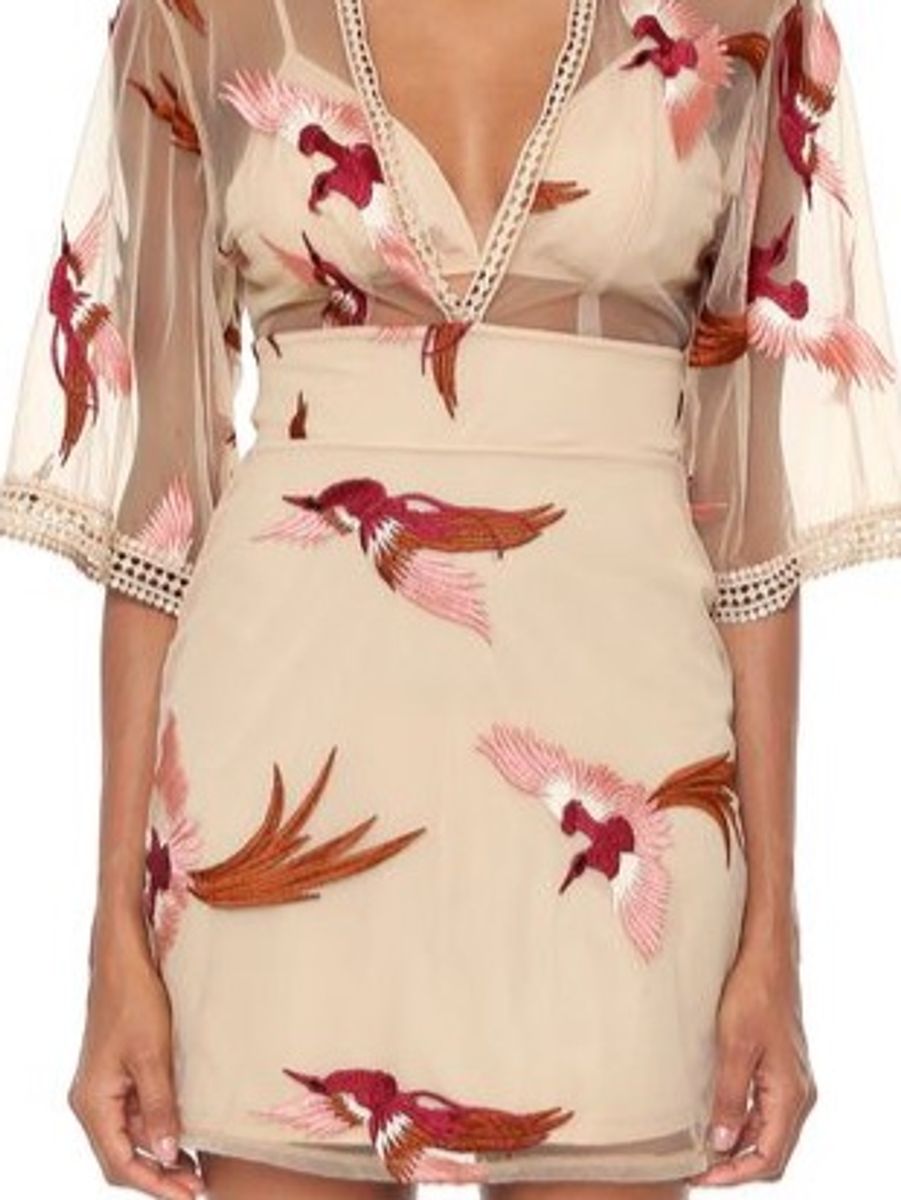 vestido curto colcci