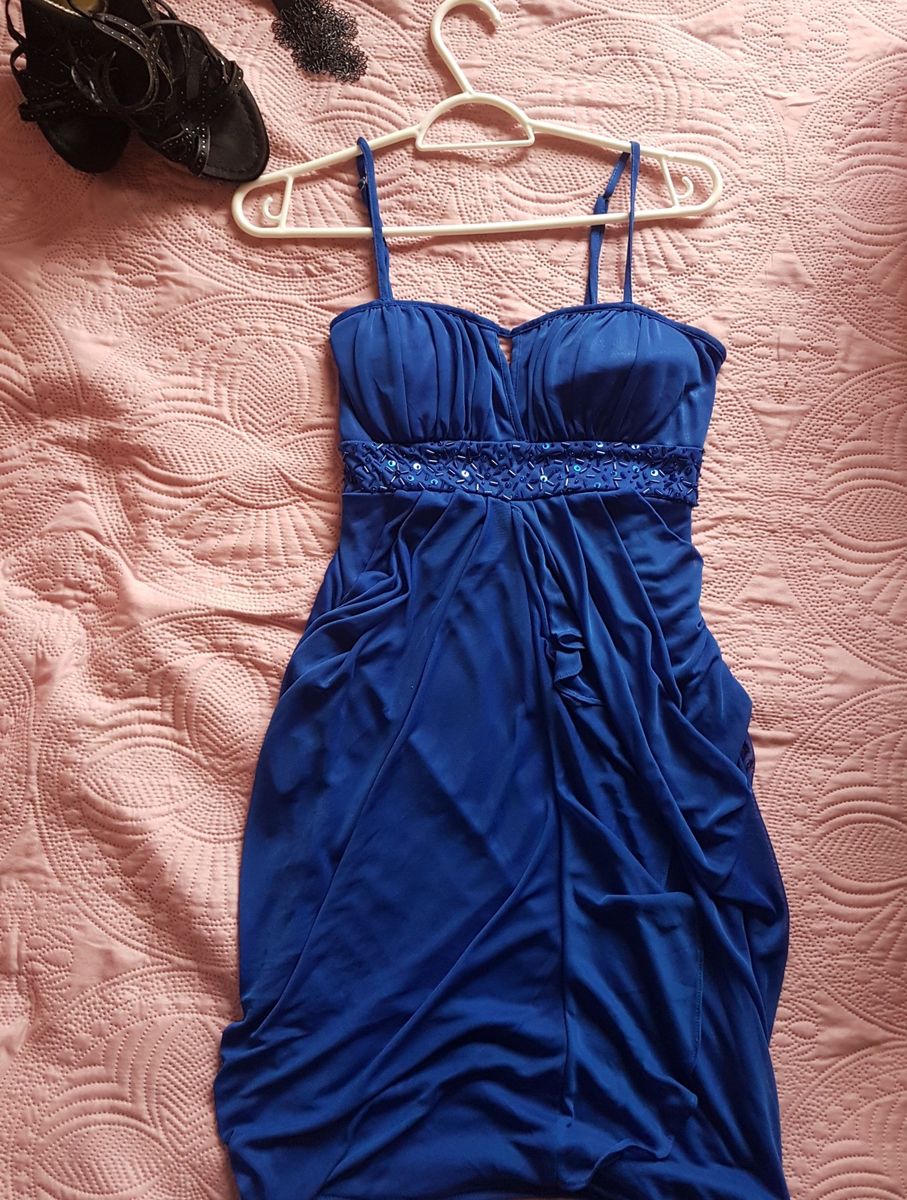 vestido voal curto