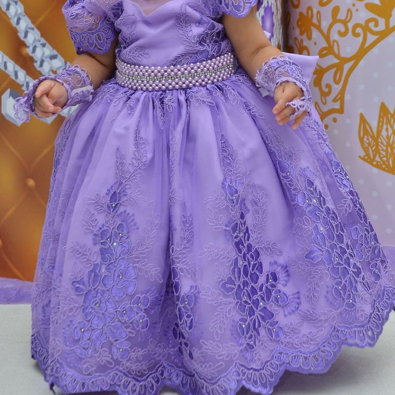 Vestido de festa Princesa Sofia - Desapegos de Roupas quase novas ou nunca  usadas para bebês, crianças e mamães. 784257