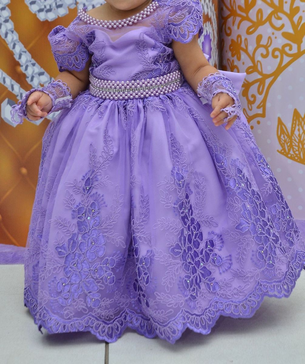 Vestidos Princesa Sofia 1 Ano