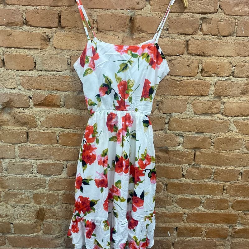 Vestido de hot sale alcinha florido