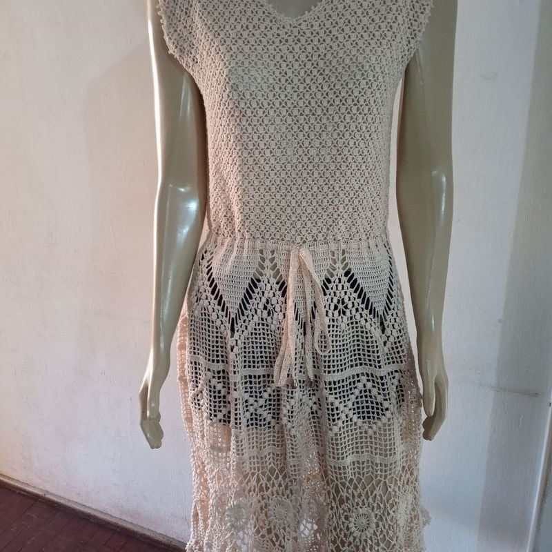 Vestido mary croche shops