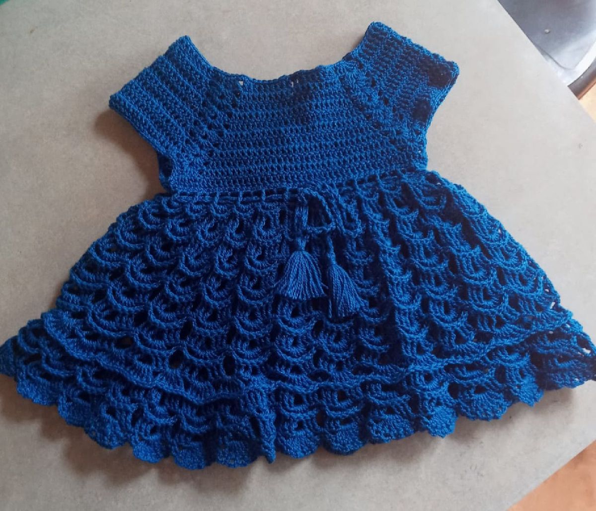 Vestido Croche Recem Nascido, Comprar Novos & Usados