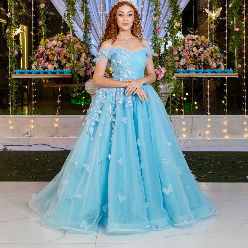 Festa Vestido Da Cinderela Debutante Vestido De Debutante Princesa