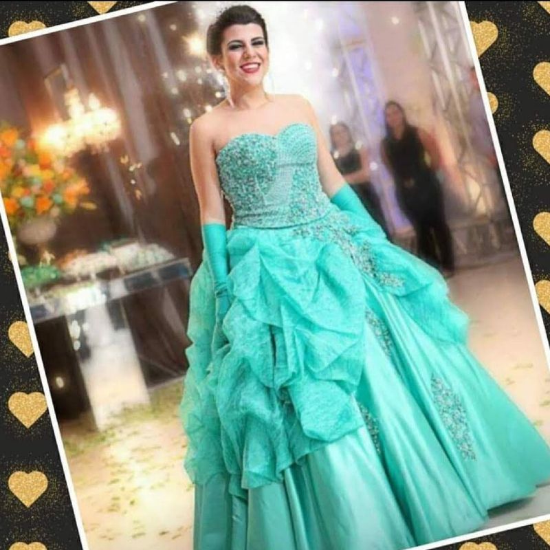 Vestido de debutante store usado para vender