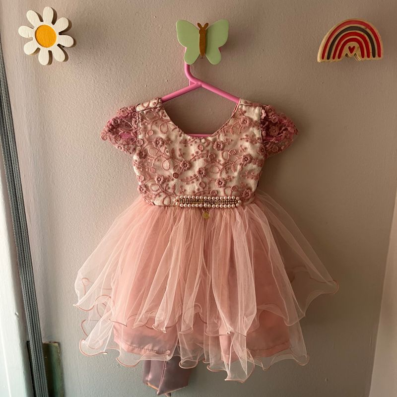 Vestido de festa de hot sale bebe