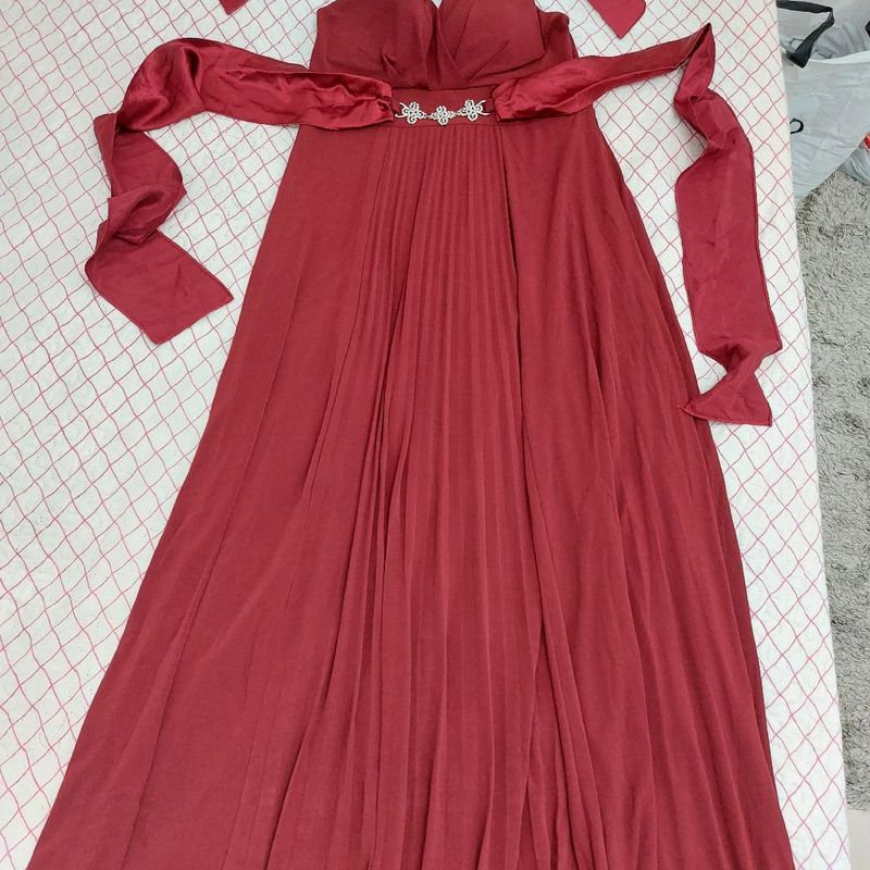 Vestido para casamento cor hot sale vinho