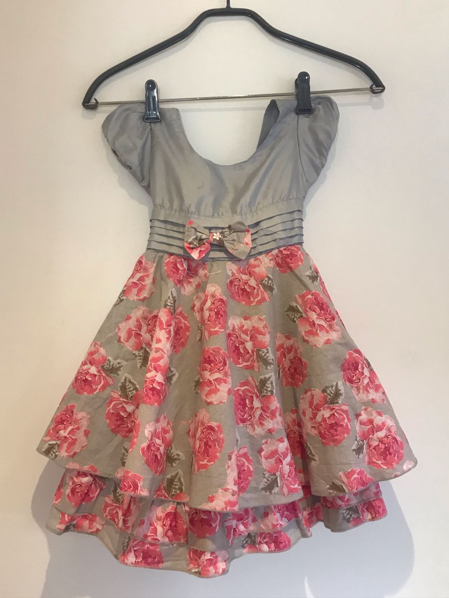 vestido para festa casamento infantil
