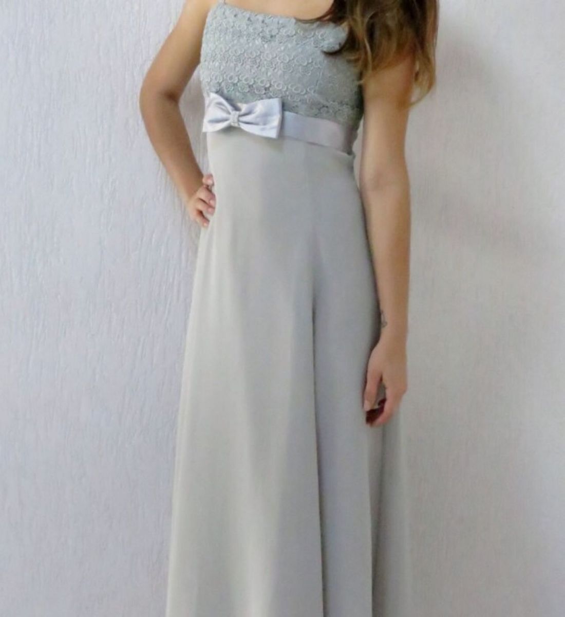 vestido musseline com renda