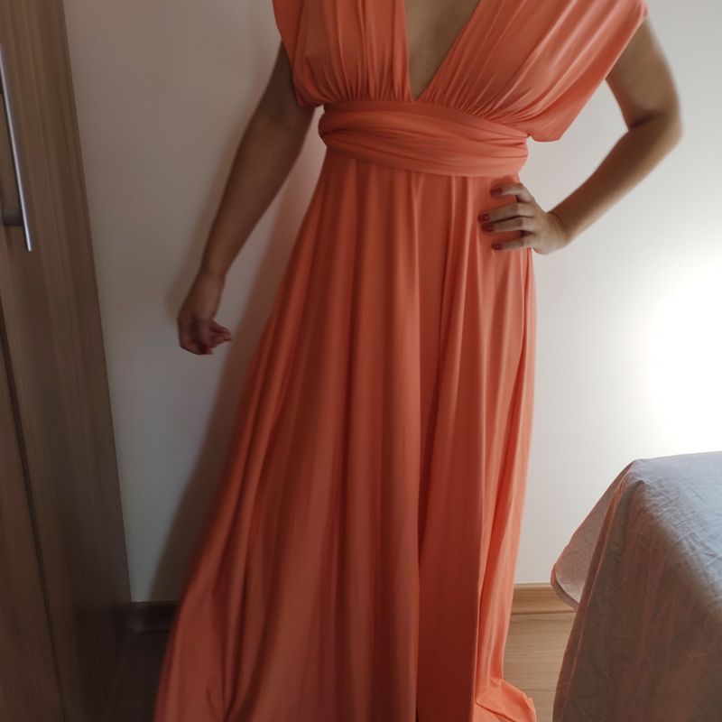 Coral Infinity Dress