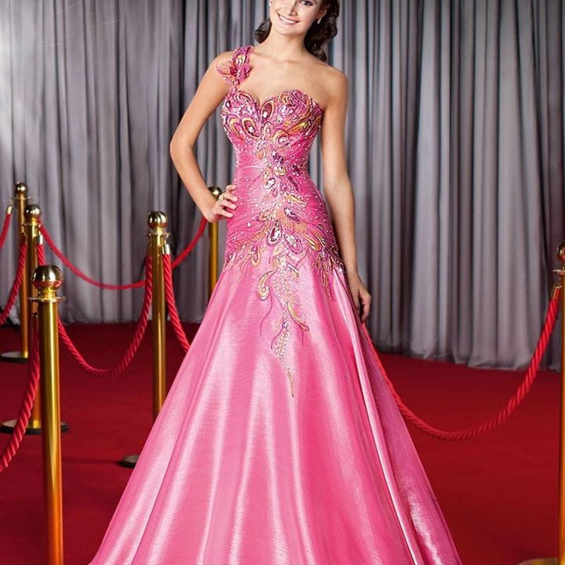 Vestido de debutante hot sale rosa