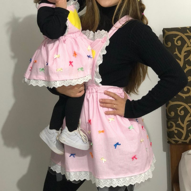 Vestido junino mae e hot sale filha