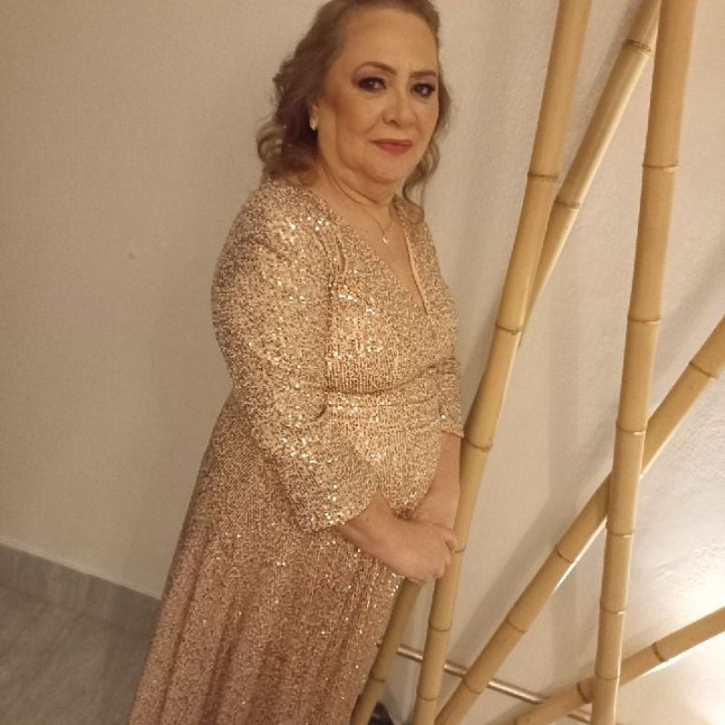 Rose Gold Madrinha De Vestido Dourado Vestido De Festa Longo