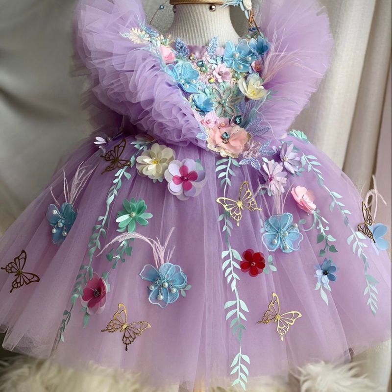 Vestido de festa para best sale menina de 1 ano