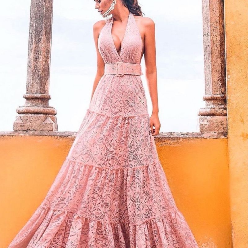 Vestido de Festa /Madrinha /Convidada In Splash Usado