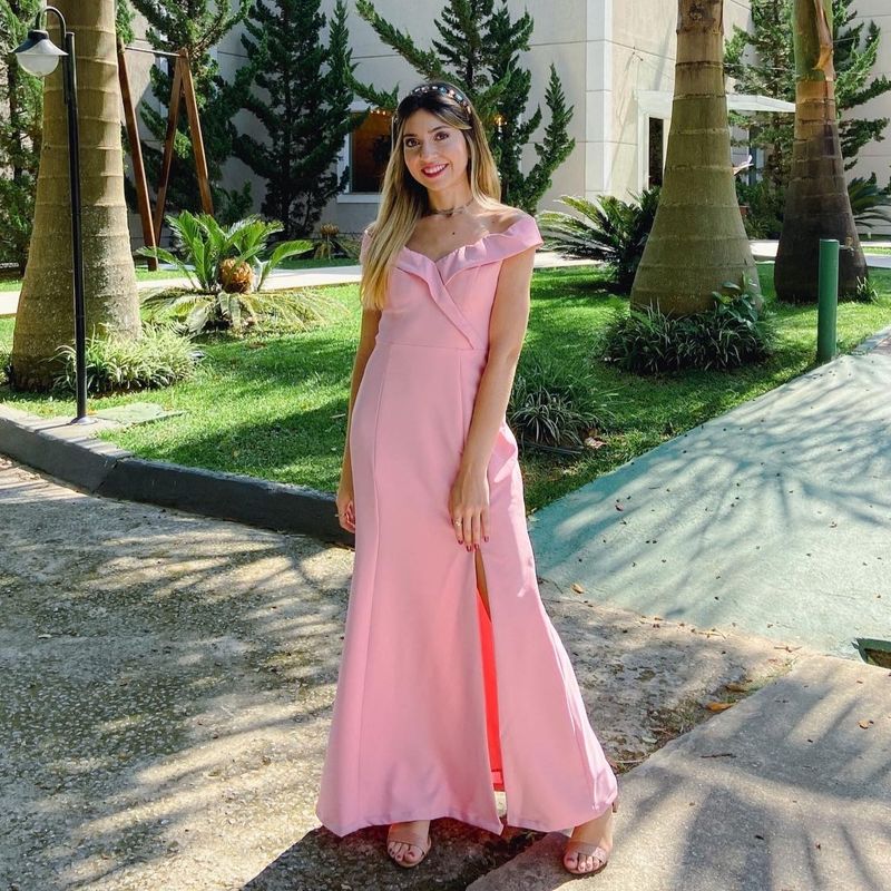 Vestido best sale pastel madrinha