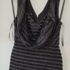 vestido de festa preto - outros tvz